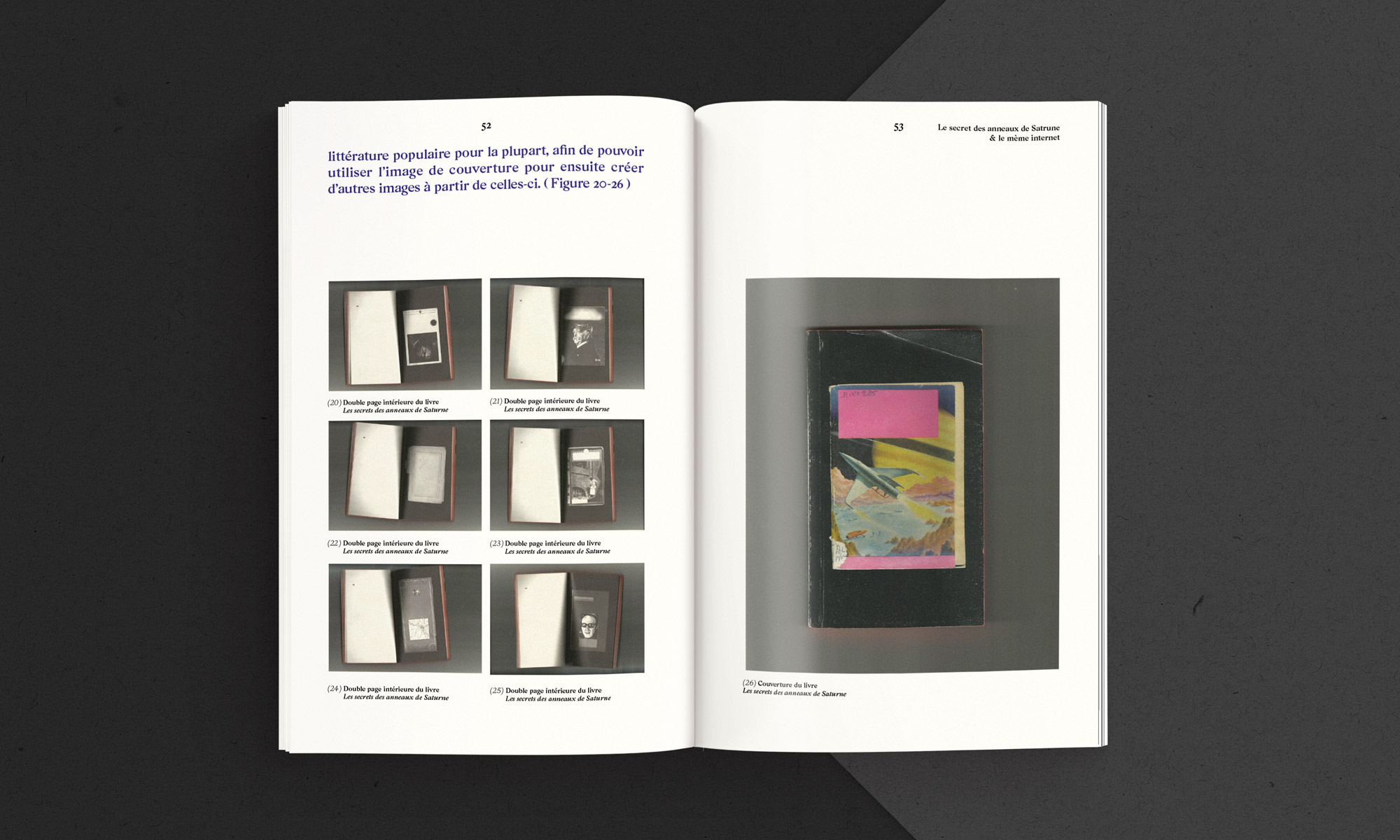 Interieur et mise en page livre Constellations.
Réalisé par Au-delà studio.
Aloïs Ancenay 