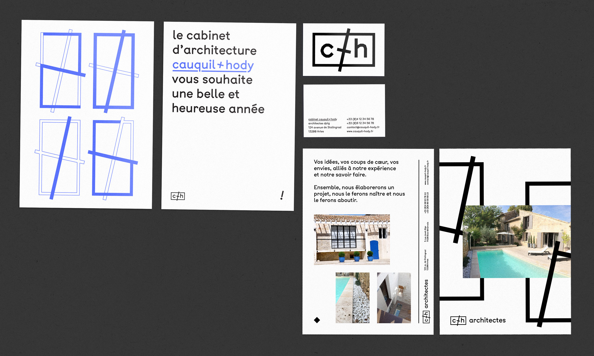 Papeterie pour c+h architectes.
Réalisé par Au-delà studio.
Aloïs Ancenay