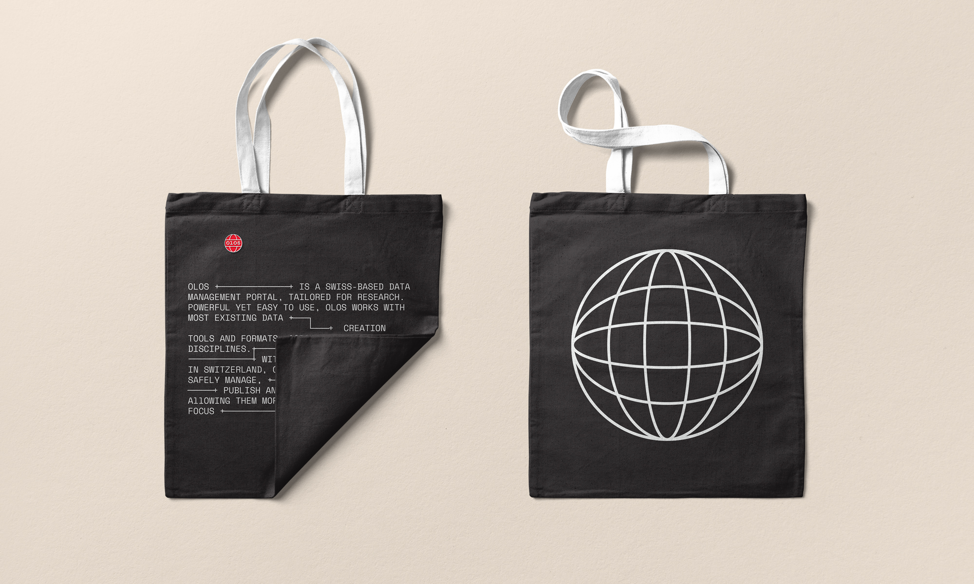 Totebag pour OLOS
Réalisé par Au-delà studio.
Aloïs Ancenay & Nelly Damas